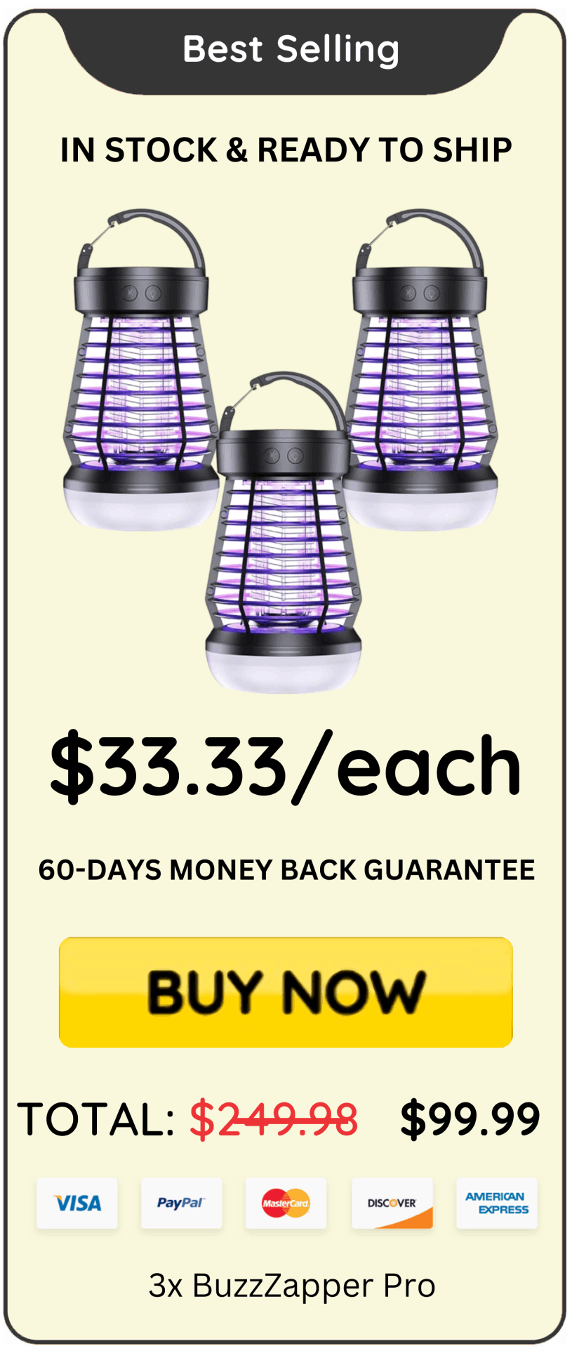 BuzzZapper Pro offer best price